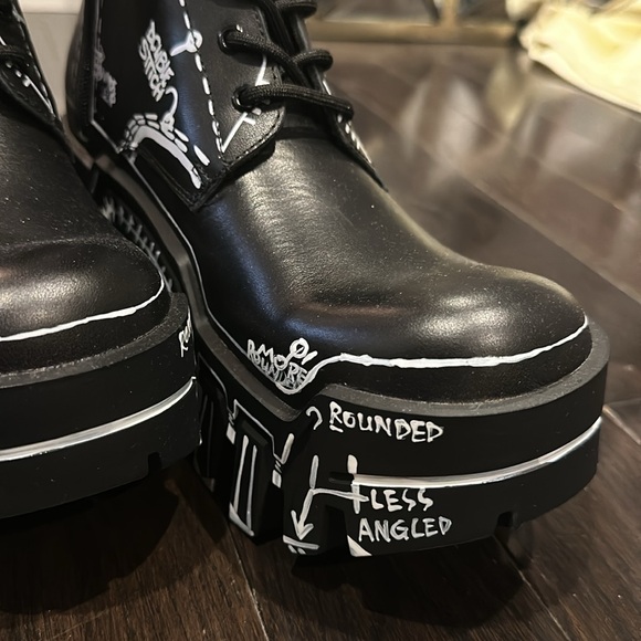 Balenciaga bulldozer lace up boot boot size 10 women’s - Picture 4 of 8